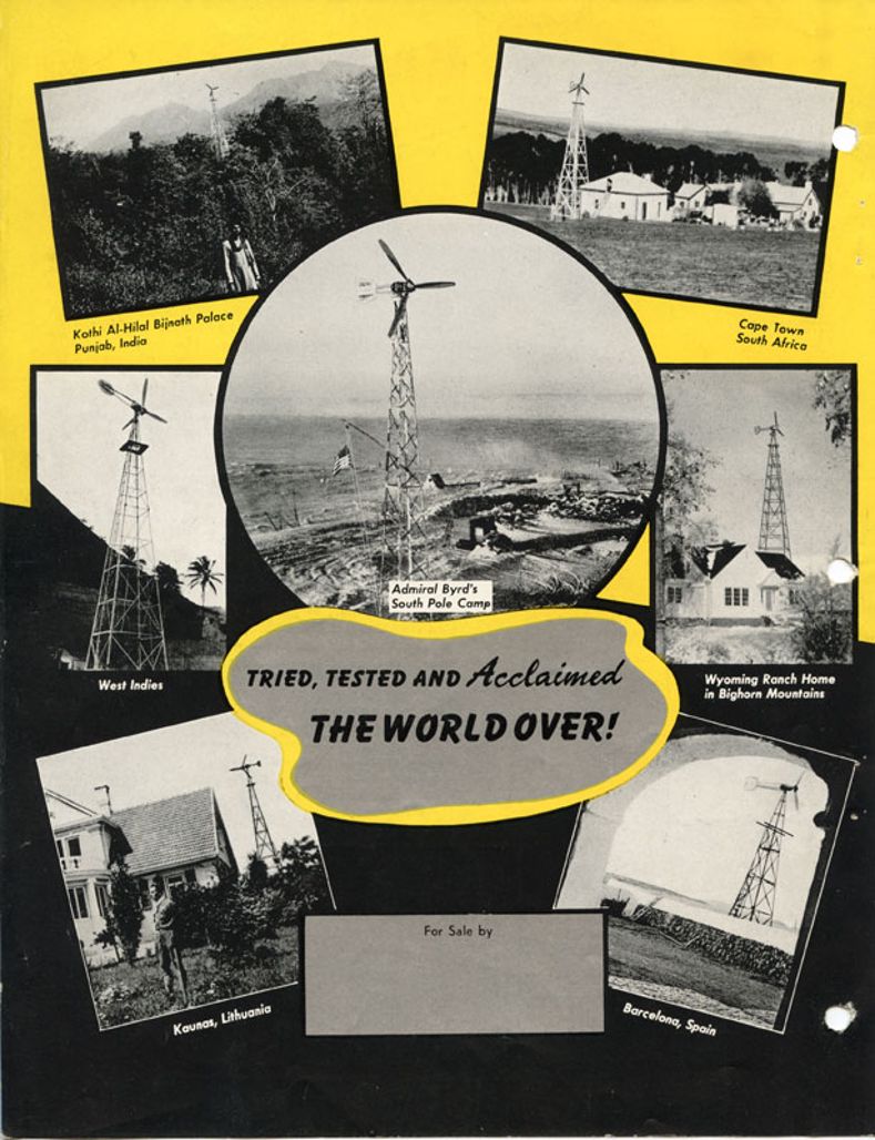 A page from one of the few remaining 1944 sales manuals. Sales Manual Page