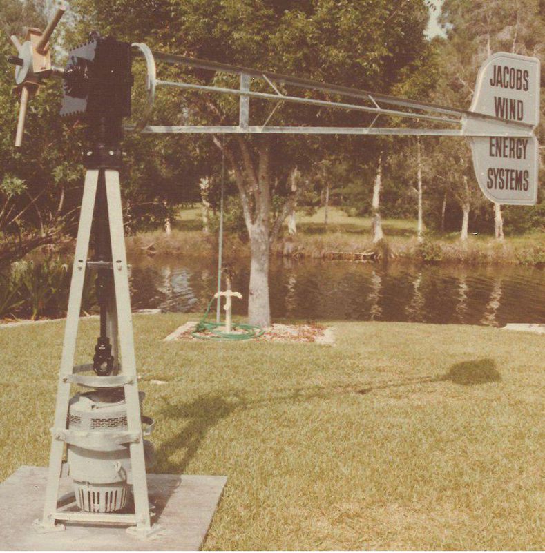 1978 Jacobs prototype machine pictured at Island Park in Ft. Myers, FL Jacobs Prototype